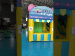 パビリオンのテーマ 2.5x2.5m 膨張式広告看板 ブームアップ ボンズハウス
