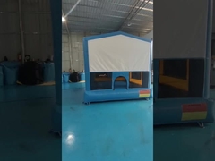 防火タールイン 子供 充電式バウンサーハウス ブーンシー城を爆破