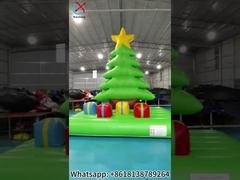 充電式クリスマスツリー ジャンプエリア 充電式バウンシーキャッスル