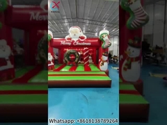 充電式 クリスマス サンタクロース ジャンピングハウス 充電式 ボンチ・キャッスル