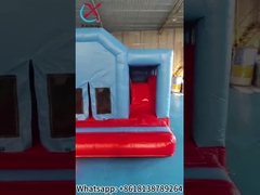 メーカー カスタム カラー スプライス 充気式 弾性 ハウス トランポリン