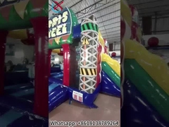 膨らませられるバウンサー ジャンピング・キャッスル スライド 商用バウンスハウス