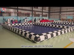 メーカーを見る PVC の巨大な二重プールの屋外デモのための膨脹可能なプール