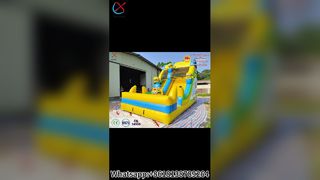 ミニオン インフレータブル スライド キッズ パーティー レンタル ビジネス用
