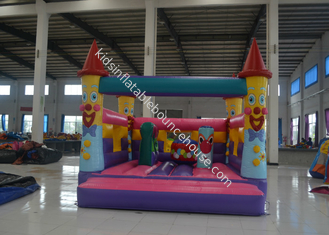 標準的なゲームの子供の水公園のための膨脹可能な跳ね上がりの家5x4x3.5m EN14960