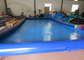 長方形の青く巨大なプールのInflatables強いポリ塩化ビニールの巨大で膨脹可能なプール10 x 5 x 0.3m