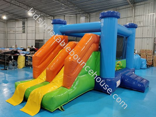 ホットセール スライド付き充電式跳ね上がる家 コンボ スライド付き充電式跳ね上がる城 子供向け