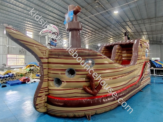 商用充気城 海賊船 充気屋 スライド 充気遊び場 子供向け