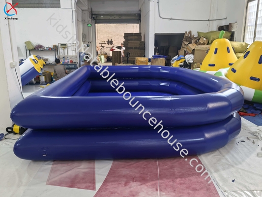 供給者 PVC 巨大プール 充気器 二層水泳池 屋外