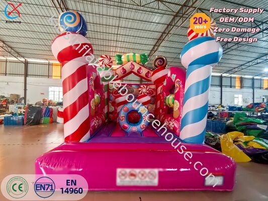 メーカー 充電式キャンディ ボンシングハウス 子供のための充電式ジャンプハウス